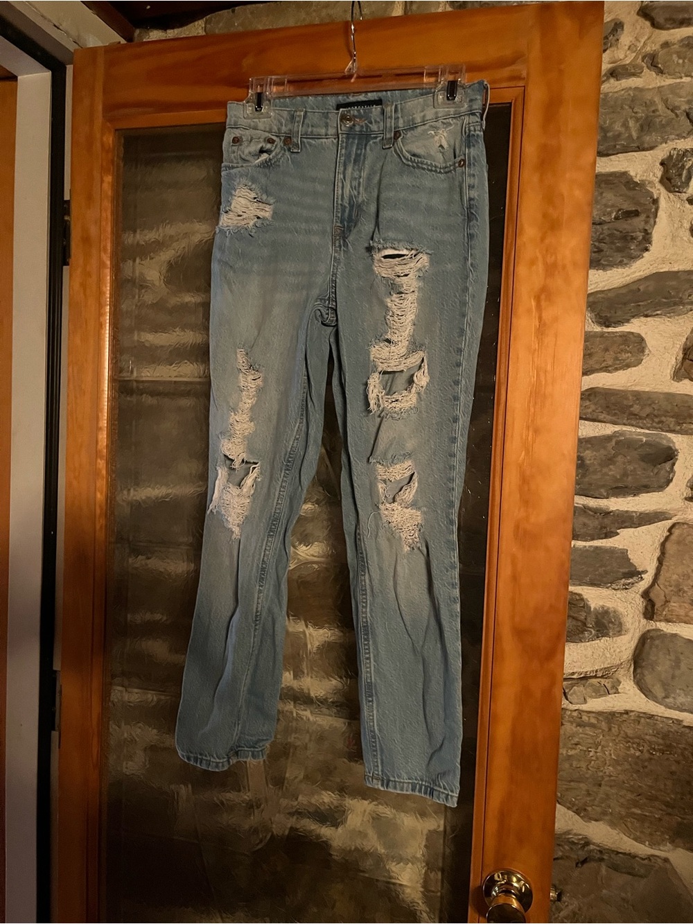 Aeropostale Light Blue Distressed Women’s Jeans size 0